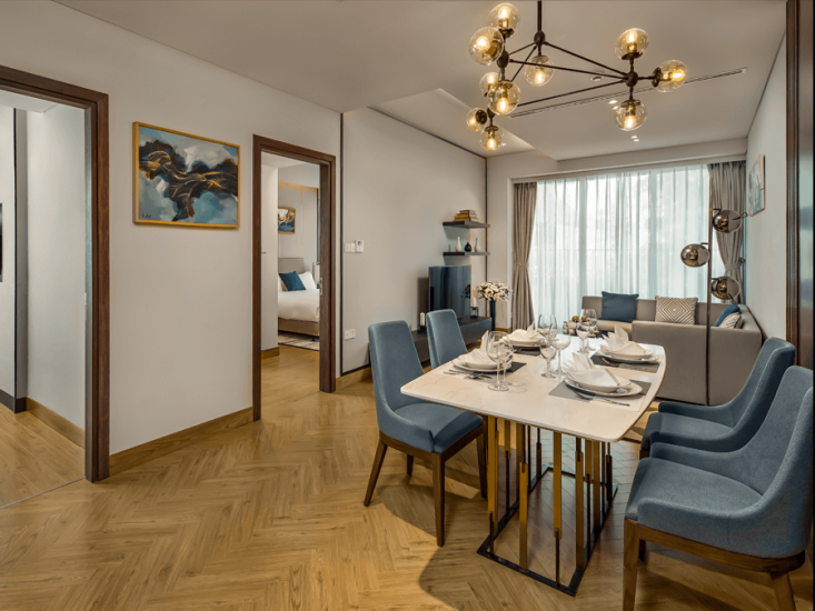 Căn hộ Wyndham Soleil Đà Nẵng chỉ 1,3 tỷ, view biển Mỹ Khê, khai thác cho thuê 35 triệu/tháng.